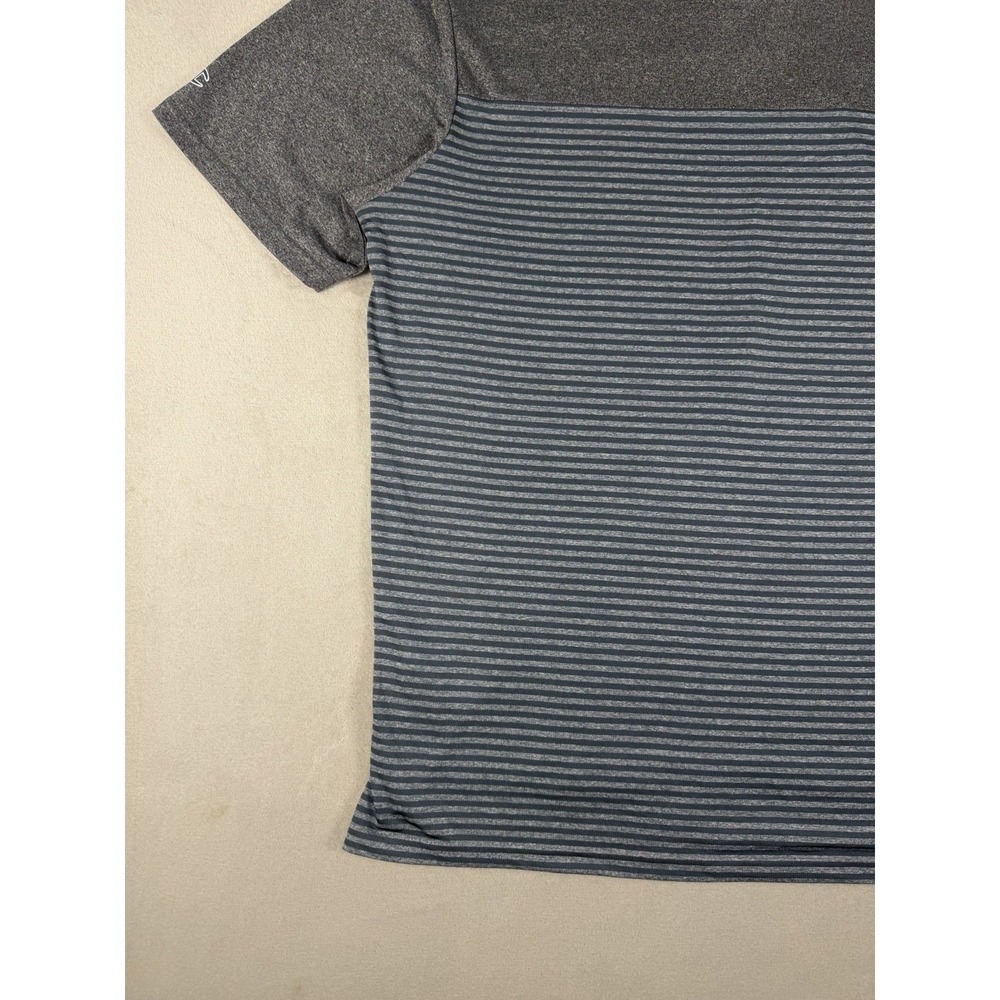 Champion Texas A&M Aggies Polo Shirt Mens XL Gray Striped Performance Golf - Picture 12 of 15